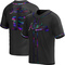 Black Holographic Sonny Jackson Men's Atlanta Braves Alternate Jersey - Replica Big Tall