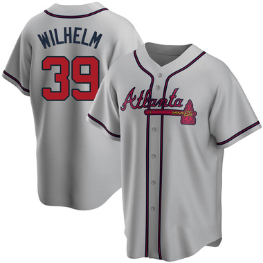 Gray Hoyt Wilhelm Youth Atlanta Braves Road Jersey - Replica