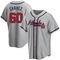 Gray Jesse Chavez Youth Atlanta Braves Road Jersey - Replica