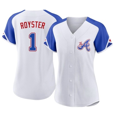 White Jerry Royster Women's Atlanta Braves 2023 City Connect Jersey - Authentic Plus Size