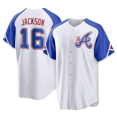 White Sonny Jackson Youth Atlanta Braves 2023 City Connect Jersey - Replica